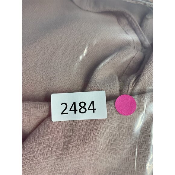 Xirena Textured Pink Button Down Shirt Career Minimalist USA Size M - Picture 9 of 9